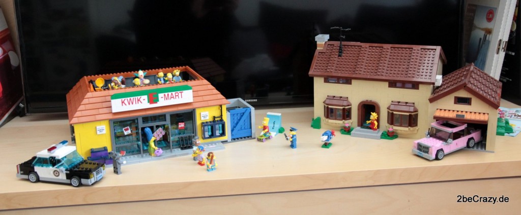 Die Simpsons Lego - Das Simpsons Haus vs. Der Kwik-E-Mart