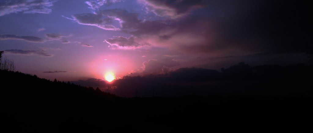 Sonnenuntergang Landschaft Himmel