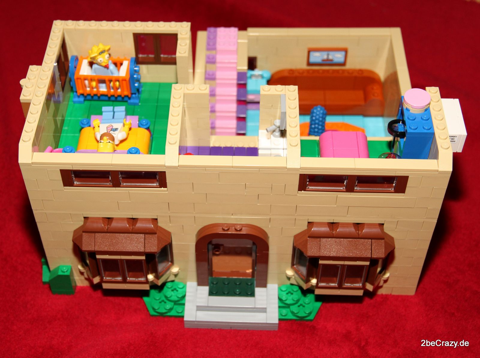 Simpsons Haus Lego 30 2becrazy